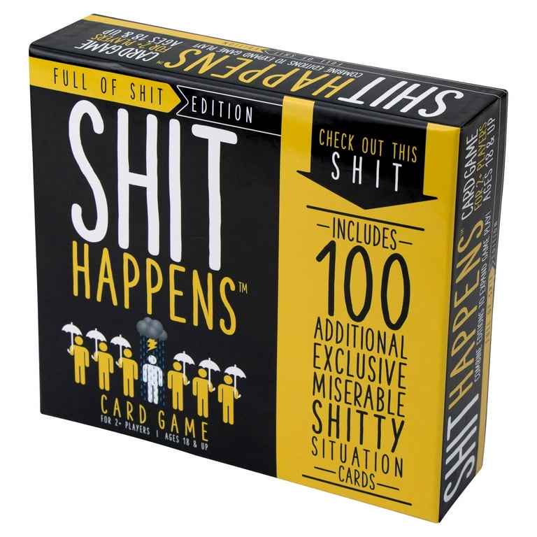 Goliath Games - Shit Happens -Full of Shit Card Game