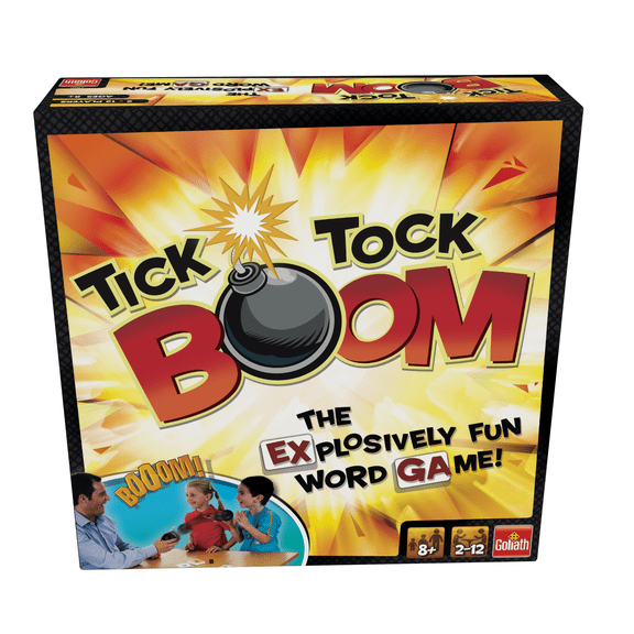 Goliath Games Tick Tock Boom Kids Game for Ages 8 and Up