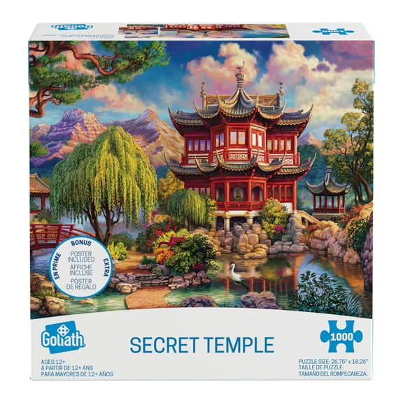 Goliath Image World Secret Temple 1000pc Puzzle