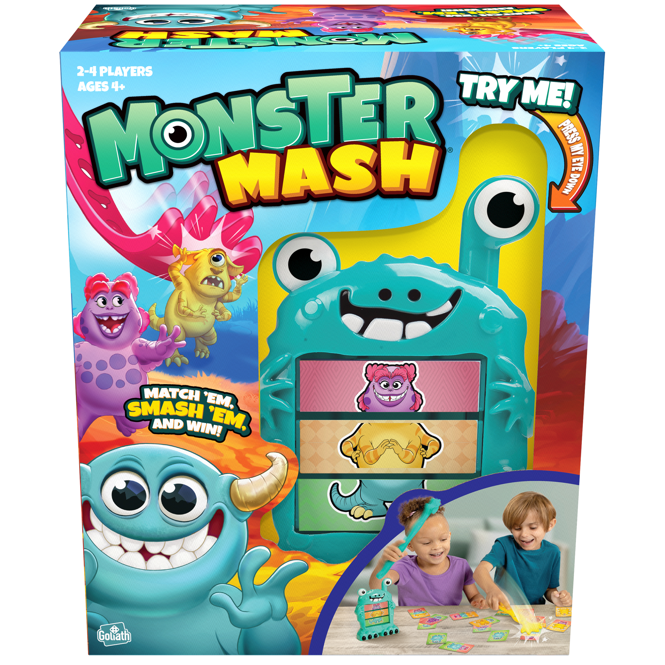Goliath Monster Mash The Fast Paced Game Of Matching Monsters 