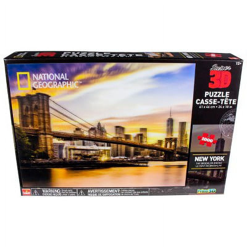 Goliath National Geographic New York 3D Puzzle 1000 Pieces