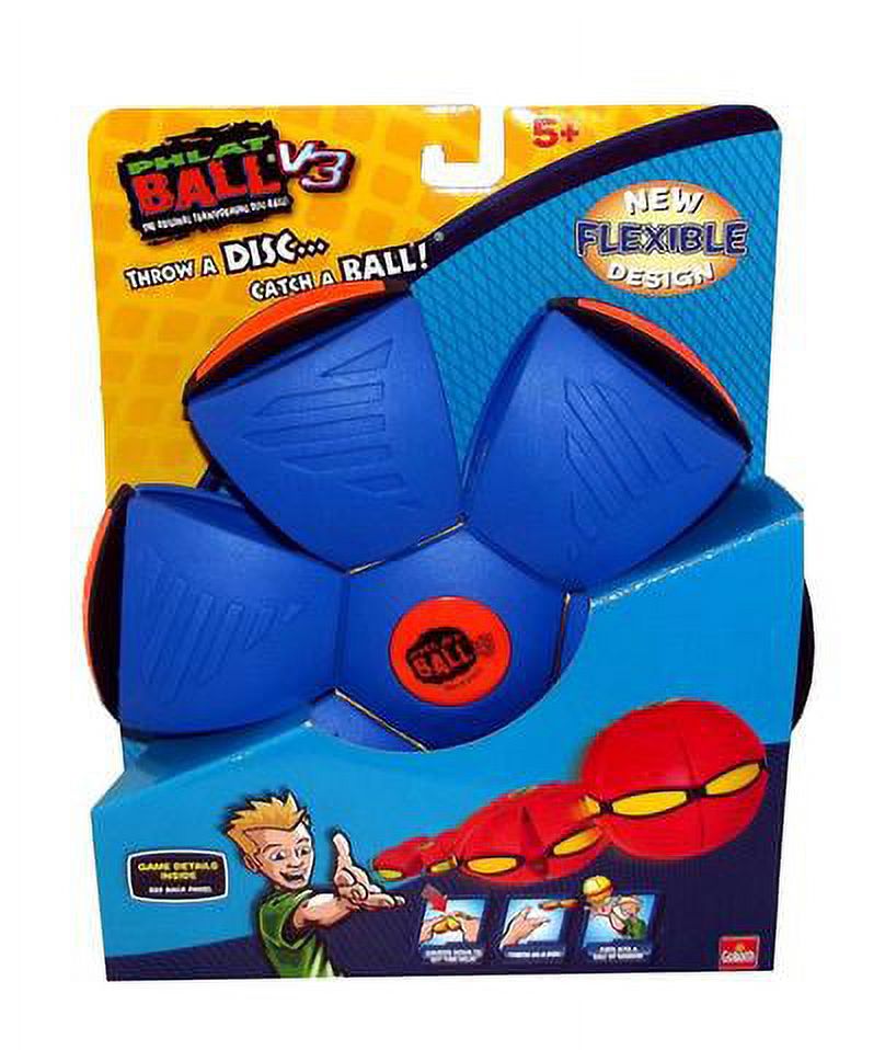 Goliath Phlat Ball v3 (Dark Blue and Red) - image 1 of 1
