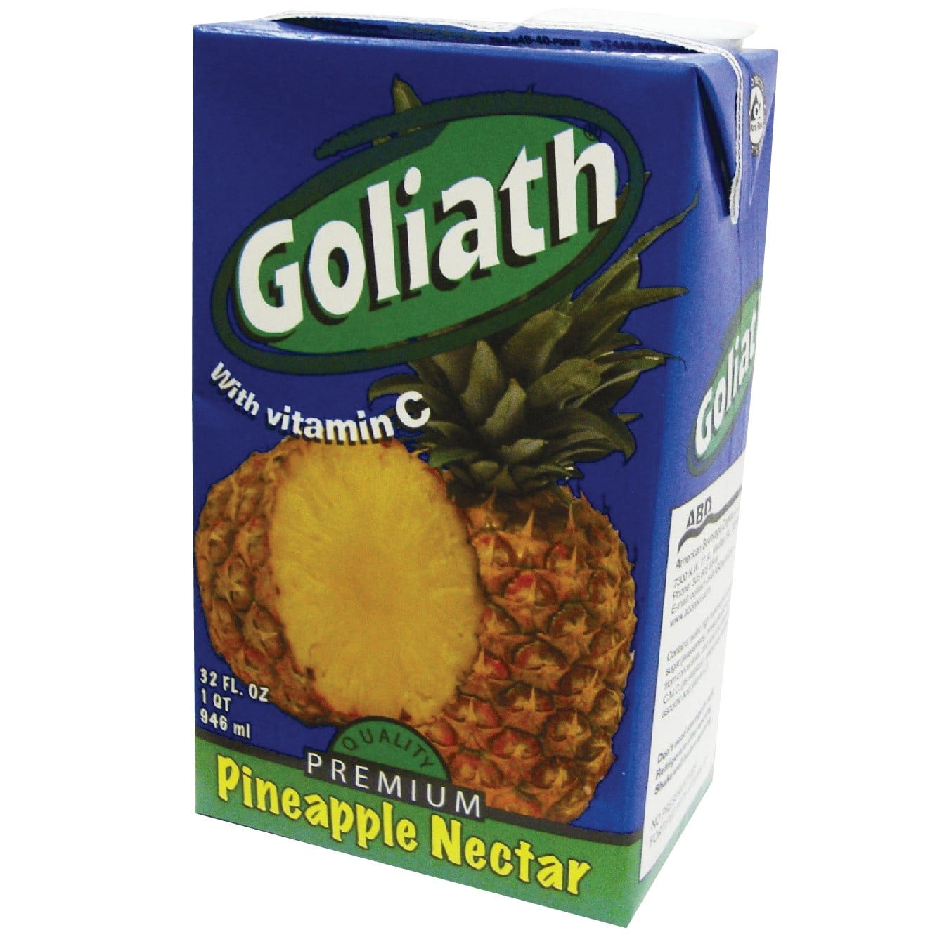 Goliath Pineapple Nectar, 32 oz