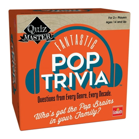 Goliath Quiz Master Pop Trivia Game--