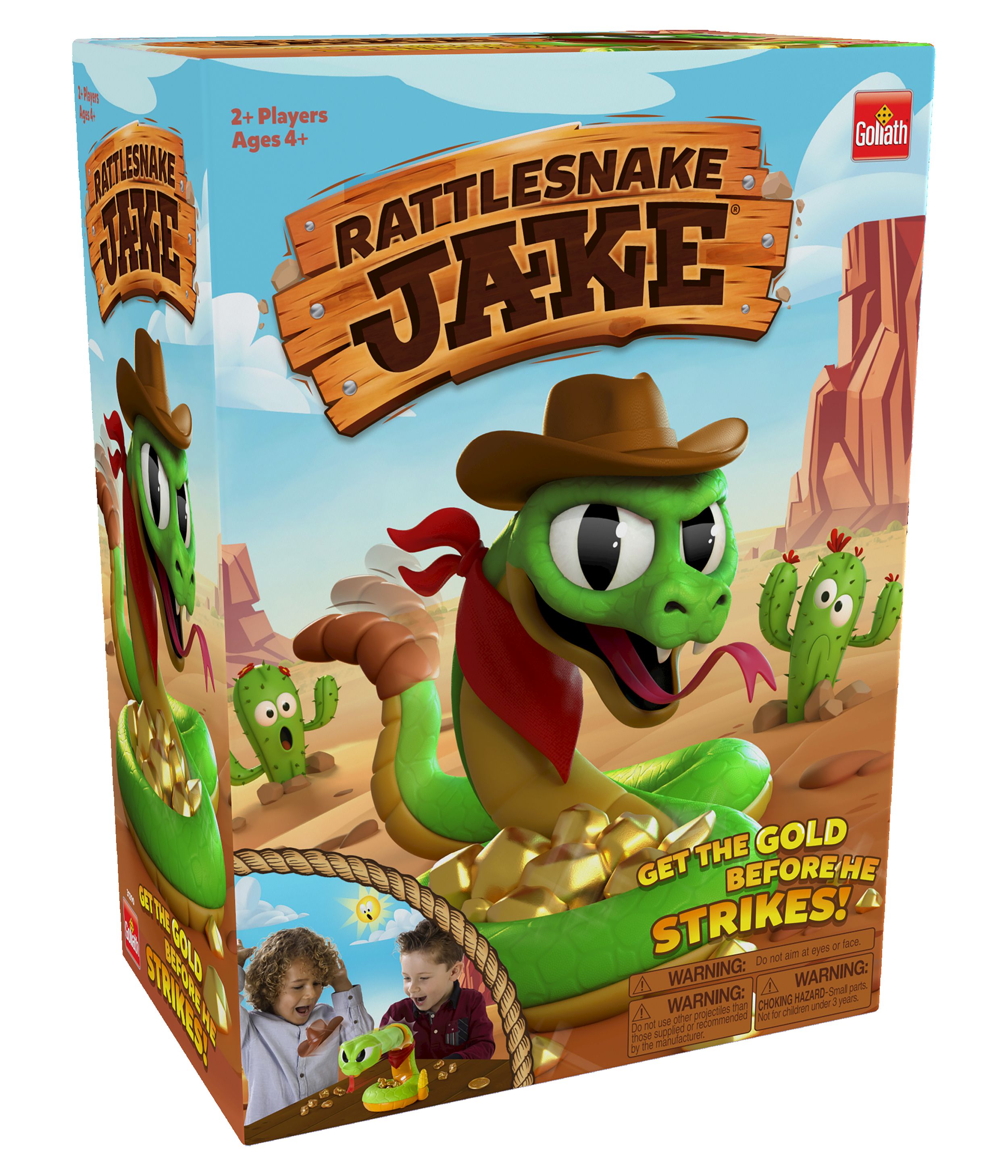 Goliath Rattlesnake Jake - Get The Gold before He Strikes! Board Game - image 1 of 8