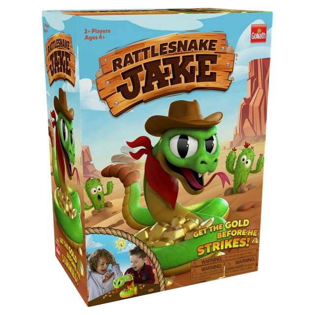 Goliath Rattlesnake Jake - Get The Gold before He Strikes! Board Game