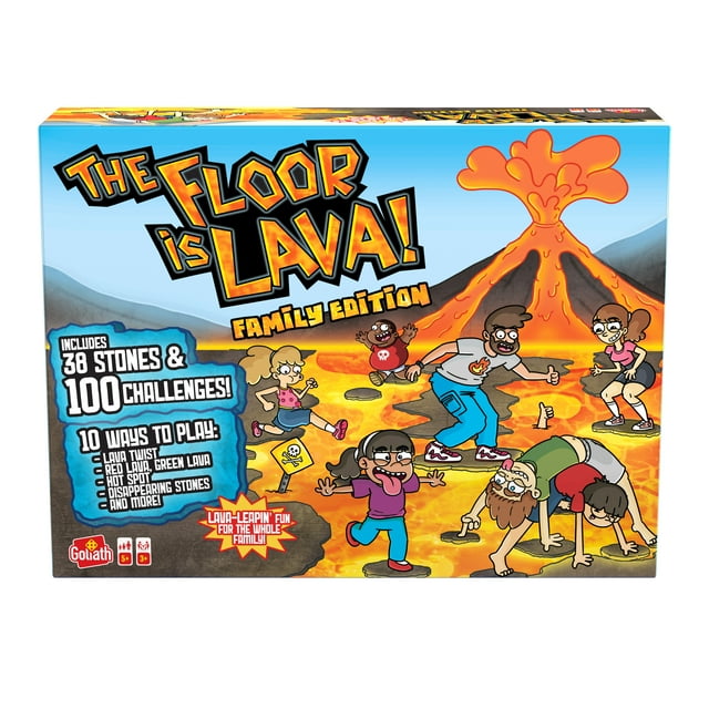 Goliath The Original The Floor Is Lava! Family Edition Interactive Game