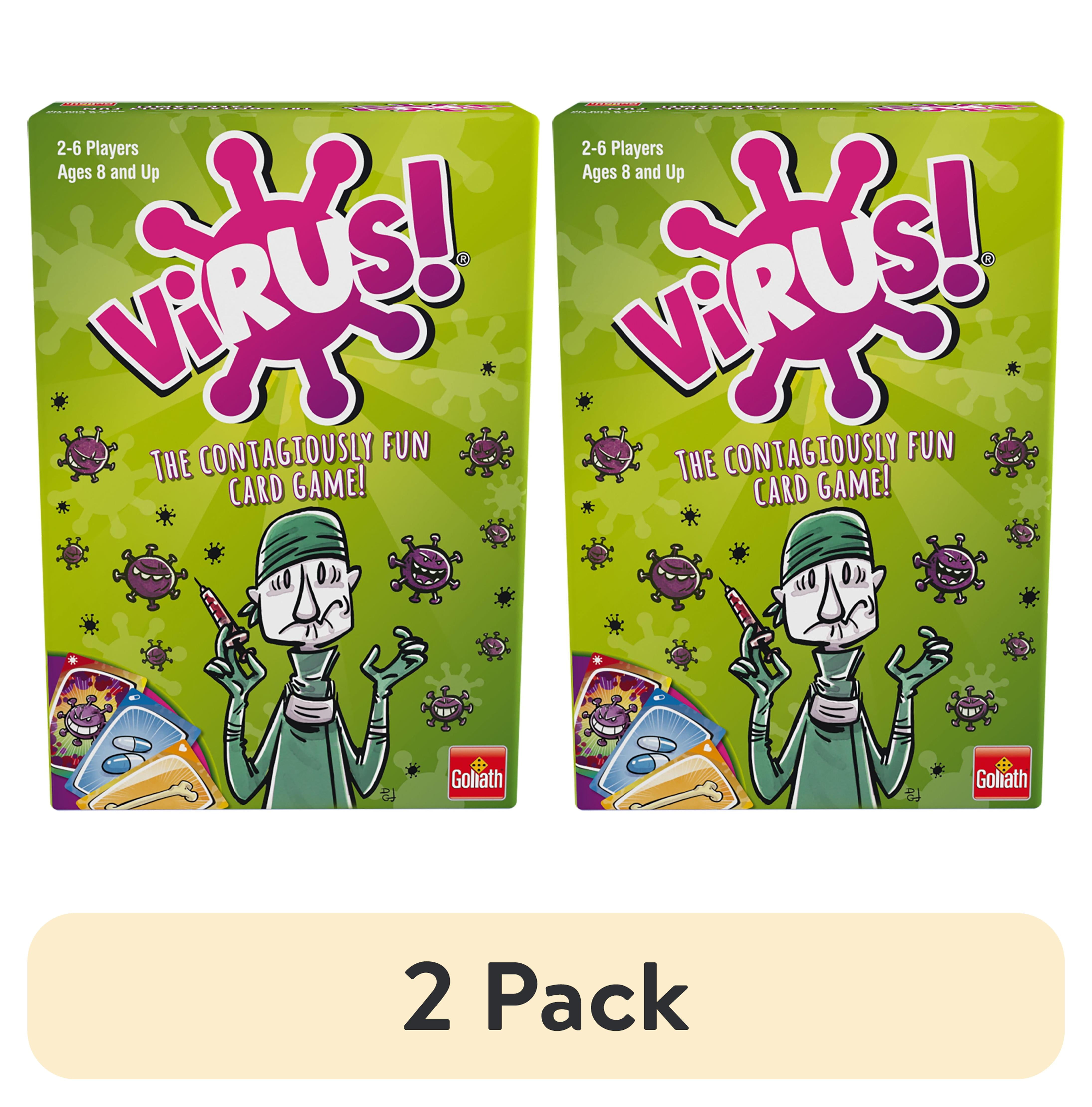 (2 pack) Goliath Virus Card Game The Contagiously Fun Card Game For