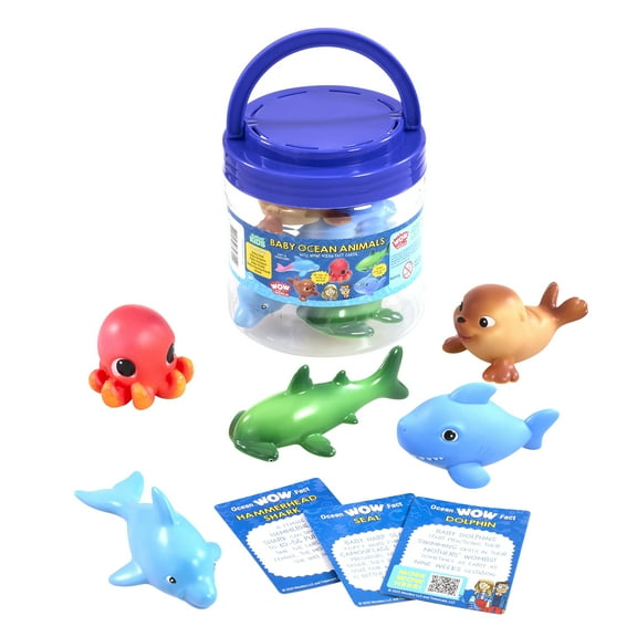 Goliath WOW in the World Soft Baby Ocean Animals Bucket