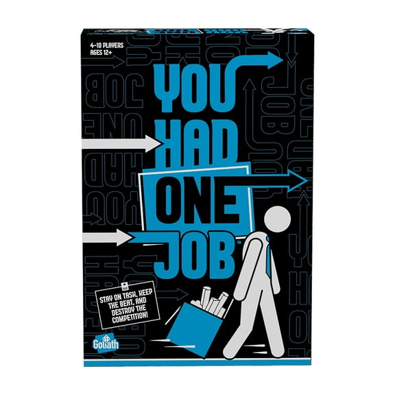 Goliath You Had One STF9Job Game - Fast-Paced Party Game - Keep The Beat Or Face A Performance Review - Ages 12 and Up, 4-10 Players