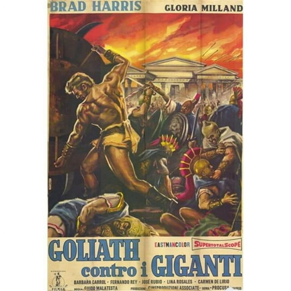 Goliath & the Giants Movie Poster - 11 x 17 in.