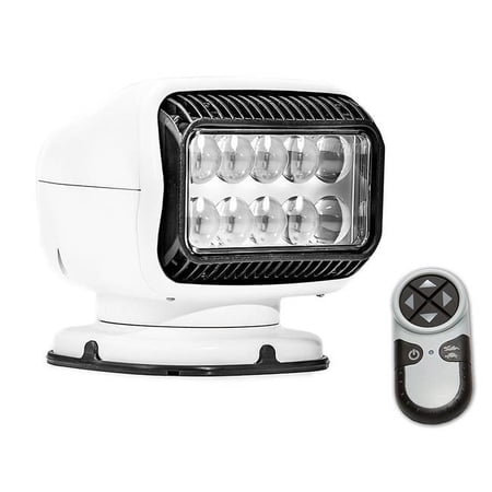 7" White LED Functional Golight Radioray GT Series Permanent Mount with Wireless Hand Remote
