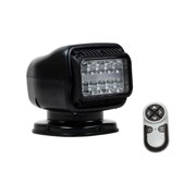Golight GT Series | 20518GT LED Hybrid, Permanent Mount, Wireless Handheld Remote, Black