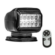 7 Black LED Functional Golight Radioray GT Series Permanent Mount with Wireless Handheld Remote