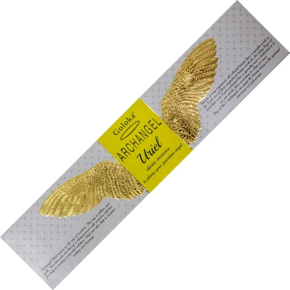 Goloka Archangel Guardian Angel Divine Incense Sticks 15g. 2 Pack (Uriel)