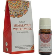 Goloka Pure Aroma Aromatherapy Essential Oils - Perfect for Diffuser, Humidifier, Massage Himalayan White Musk