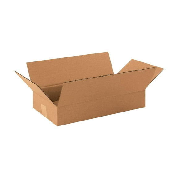 GolySw 16 x 9 x 3 Corrugated Cardboard Boxes, Long 16"L x 9"W x 3"H, Pack of 25 | Shipping, Packaging, Moving, Storage Box for Home or Business, Strong Wholesale Bulk Boxes