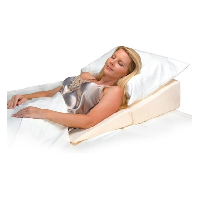 GolySw Folding Bed Wedge for Reflux, Snoring or Back Support (7x24x32