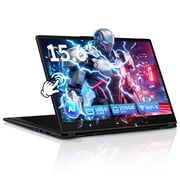 Golzer 15.6" 2 in 1 Laptop Touchscreen Windows 11, 16GB RAM 256GB SSD, Intel Core i3-10100Y(Up to 3.9GHz), Convertible Laptops Computer, 360° Flip, 1yr Office 3