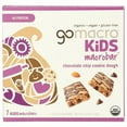 thumbnail image 1 of Gomacro Organic Kids Chocolate Chip Cookie Dough 7 Pack 7 ct, 1 of 1