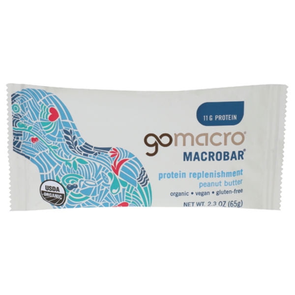 Gomacro Organic Peanut Butter Protein Bar 2.3 oz (Pack Of 1)