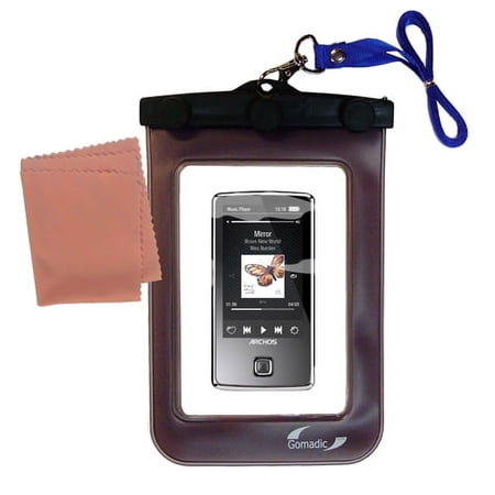 Gomadic Clean and Dry Waterproof Protective Case Suitablefor the Archos 30c 35 Vision to use Underwater
