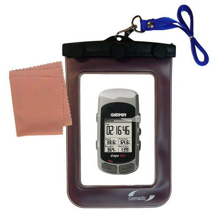 Gomadic Clean and Dry Waterproof Protective Case Suitablefor the Garmin Edge 305 to use Underwater