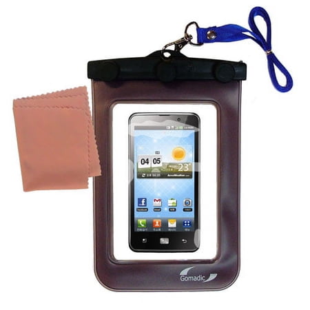 Gomadic Clean and Dry Waterproof Protective Case Suitablefor the LG Revolution 2 to use Underwater