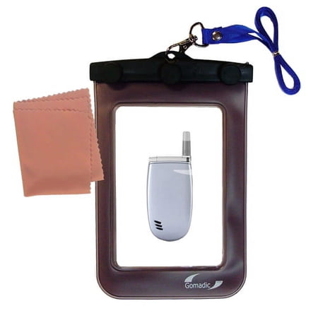 Gomadic Clean and Dry Waterproof Protective Case Suitablefor the LG VX3300 to use Underwater