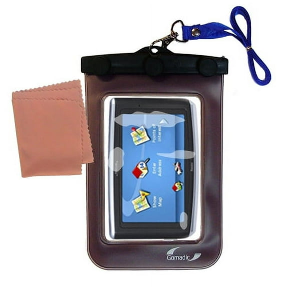 Gomadic Clean and Dry Waterproof Protective Case Suitablefor the Magellan Maestro 4050 to use Underwater