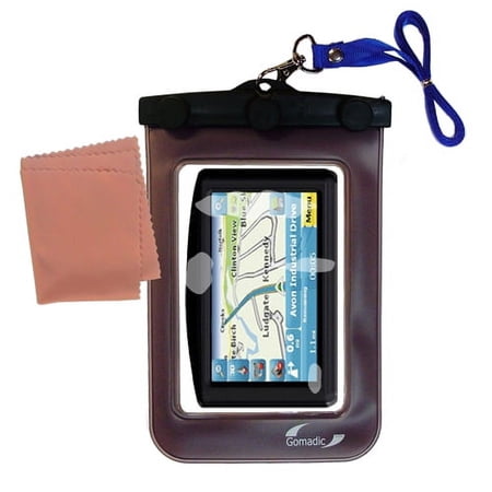Gomadic Clean and Dry Waterproof Protective Case Suitablefor the Maylong FD-420 GPS For Dummies to use Underwater