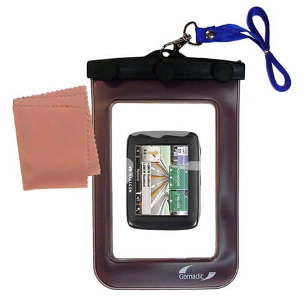 Gomadic Clean and Dry Waterproof Protective Case Suitablefor the Navigon 2100 to use Underwater