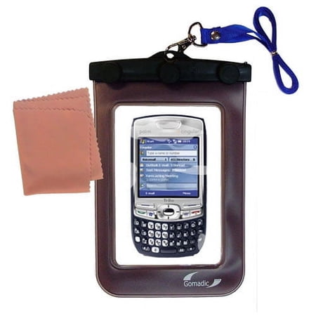 Gomadic Clean and Dry Waterproof Protective Case Suitablefor the Palm Treo 755p to use Underwater