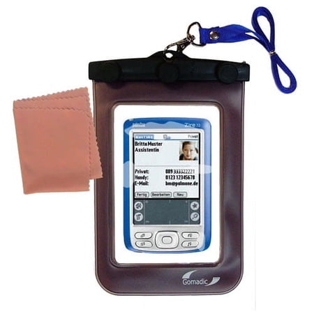 Gomadic Clean and Dry Waterproof Protective Case Suitablefor the Palm palm Zire 72 to use Underwater