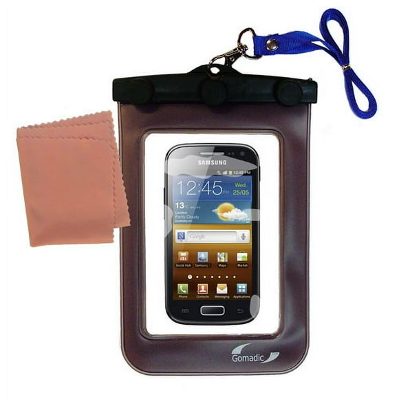Gomadic Clean and Dry Waterproof Protective Case Suitablefor the Samsung Galaxy Ace 2 to use Underwater