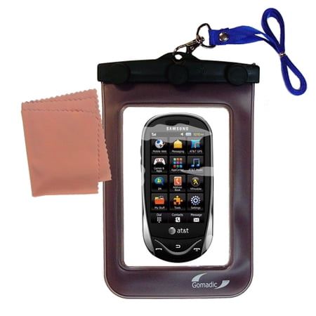 Gomadic Clean and Dry Waterproof Protective Case Suitablefor the Samsung SGH-A697 to use Underwater