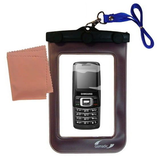 Gomadic Clean and Dry Waterproof Protective Case Suitablefor the Samsung SGH-B130 to use Underwater