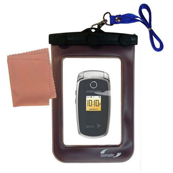 Gomadic Clean and Dry Waterproof Protective Case Suitablefor the Samsung SPH-M300 to use Underwater