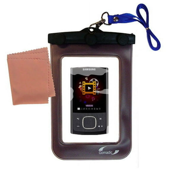 Gomadic Clean and Dry Waterproof Protective Case Suitablefor the Samsung YP-R0 Digital Media Player to use Underwater