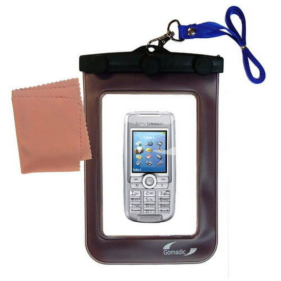 Gomadic Clean and Dry Waterproof Protective Case Suitablefor the Sony Ericsson K700i to use Underwater