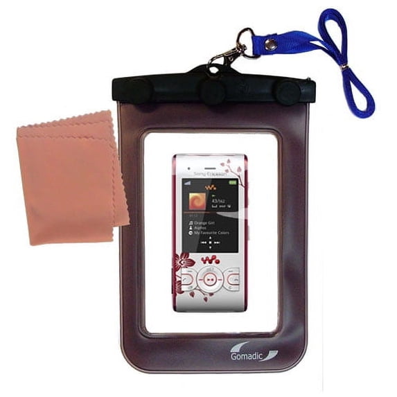 Gomadic Clean and Dry Waterproof Protective Case Suitablefor the Sony Ericsson W595 to use Underwater