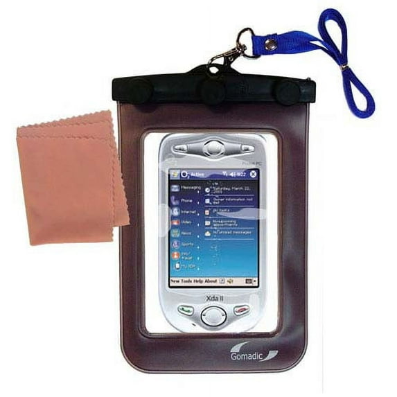 Gomadic Clean and Dry Waterproof Protective Case Suitablefor the T-Mobile MDA II to use Underwater