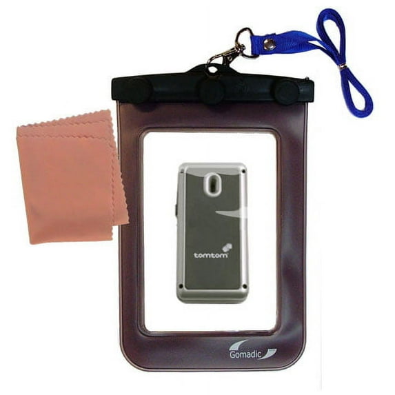 Gomadic Clean and Dry Waterproof Protective Case Suitablefor the TomTom MKII Wireless GPS Receiver to use Underwater