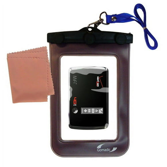 Gomadic Clean and Dry Waterproof Protective Case Suitablefor the Verizon 4G LTE MIFI 4510L to use Underwater