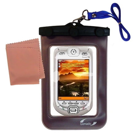 Gomadic Clean and Dry Waterproof Protective Case Suitablefor the i-Mate PDA2k to use Underwater