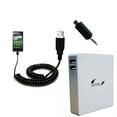 thumbnail image 1 of Gomadic High Capacity Rechargeable External Battery Pack suitable for the LG Optimus Two - Portable Charger with TipExchange Technology, 1 of 4