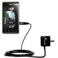 thumbnail image 1 of Gomadic Intelligent Compact AC Home Wall Charger suitable for the LG Optimus 3D - High output power with a convenient, foldable plug design - Uses Tip, 1 of 4