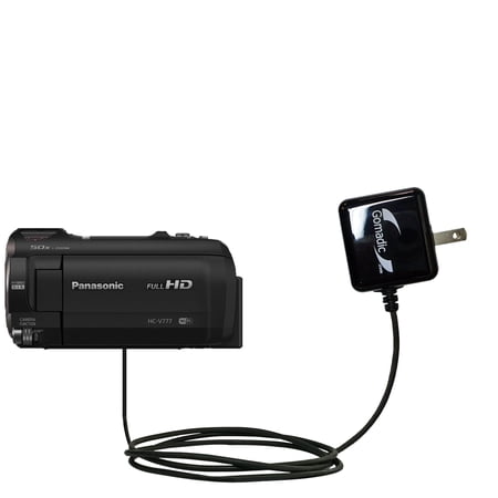 Gomadic Intelligent Compact AC Home Wall Charger suitable for the Panasonic HC-V770 / HC-V777 - High output power with a convenient, foldable plug des