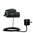 thumbnail image 1 of Gomadic Intelligent Compact AC Home Wall Charger suitable for the Panasonic HDC-HS80 Camcorder - High output power with a convenient, foldable plug de, 1 of 4