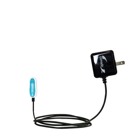 Gomadic Intelligent Compact AC Home Wall Charger suitable for the Pyle PSLPWMP5 Waterproof Pedometer - High output power with a convenient, foldable p